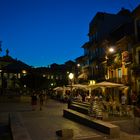 Streets of Porto in a hot summer night