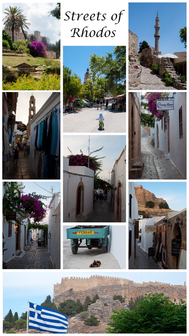 Streets of Rhodos