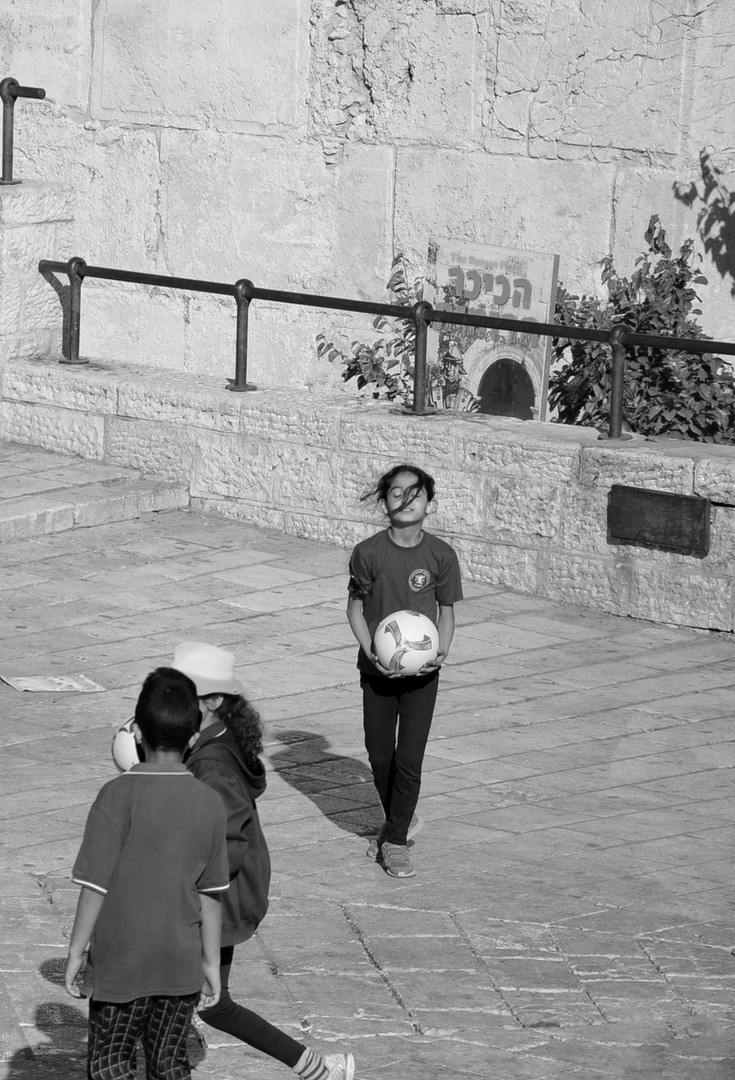 Streetsoccer in East Jerusalem