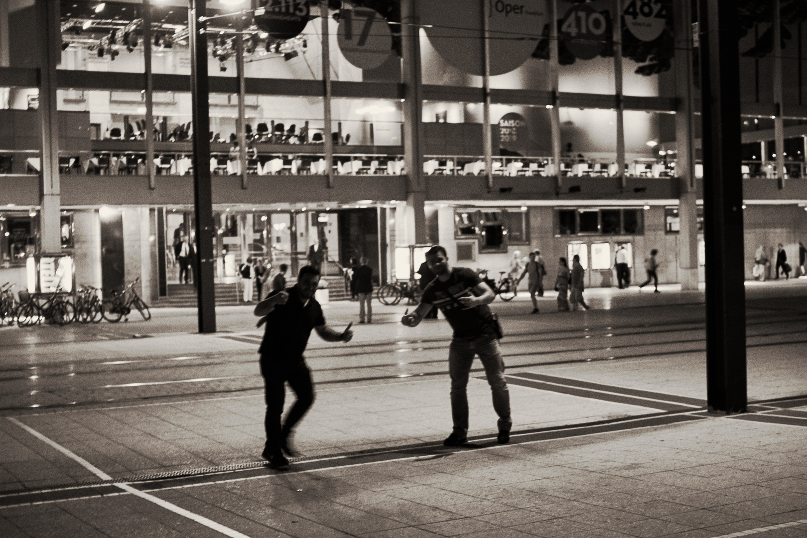 Streetzugabe auf dem Opernplatz