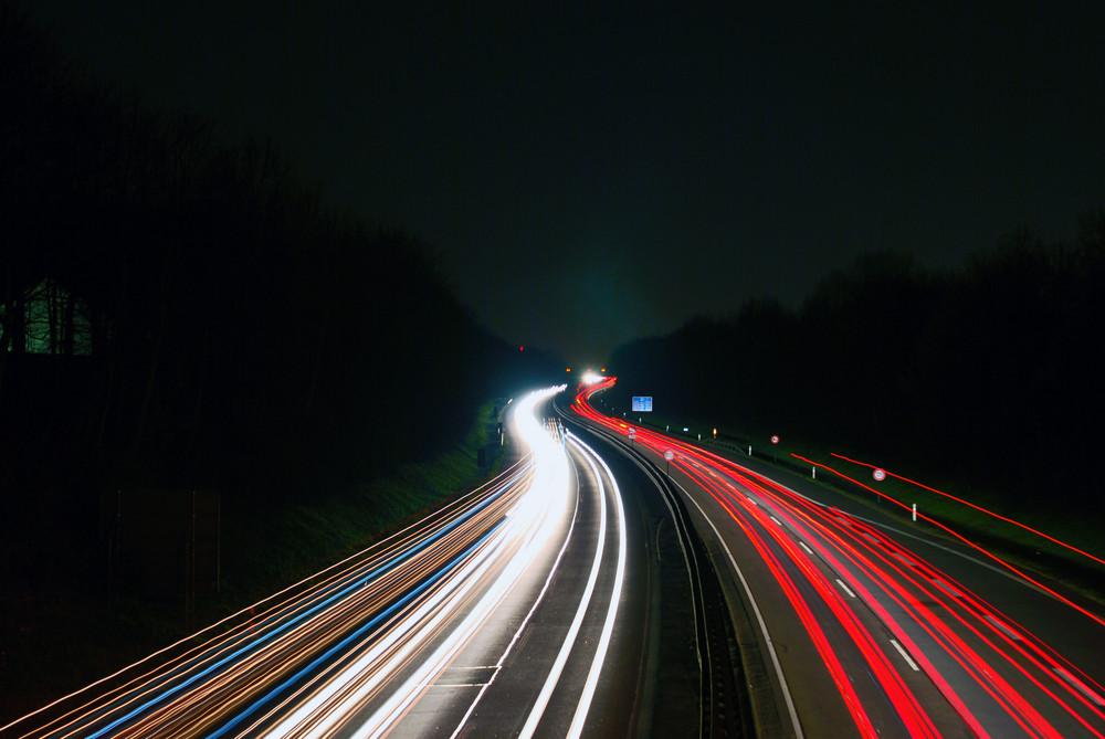 Streifen bei Nacht