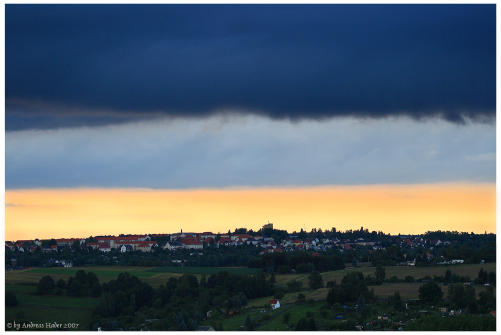 Streifenhimmel...