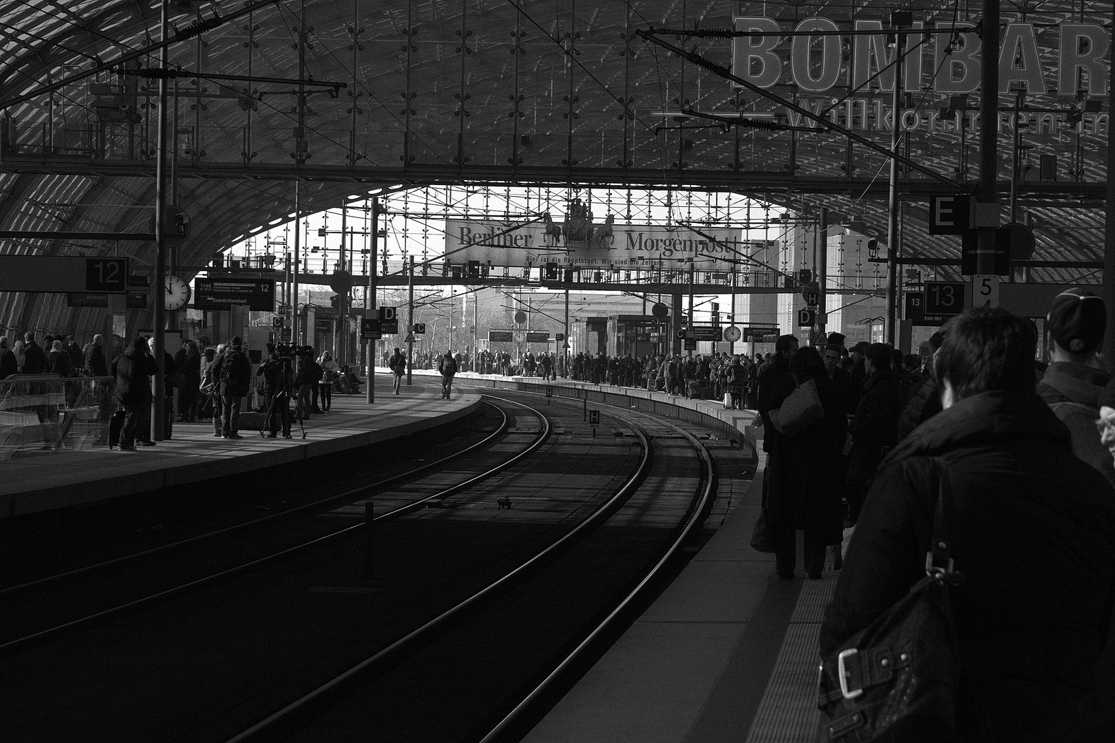 Streik der Lokführer am 04.03.2011