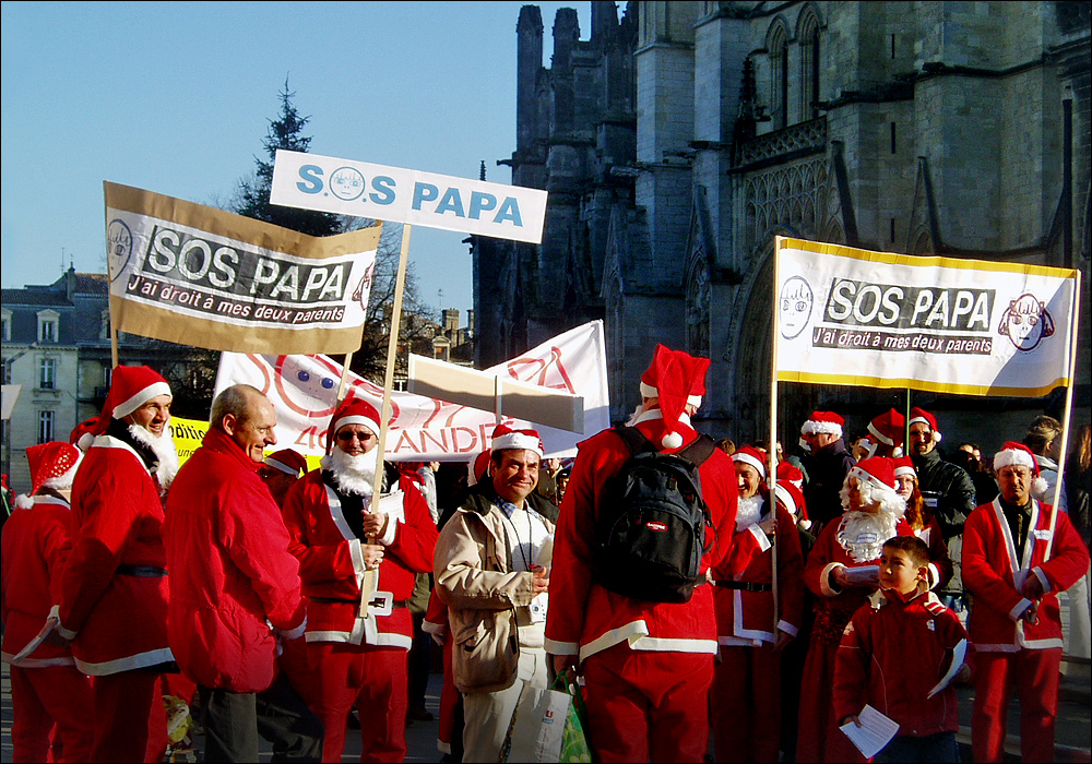 Streik der Weihnachtsmänner ?