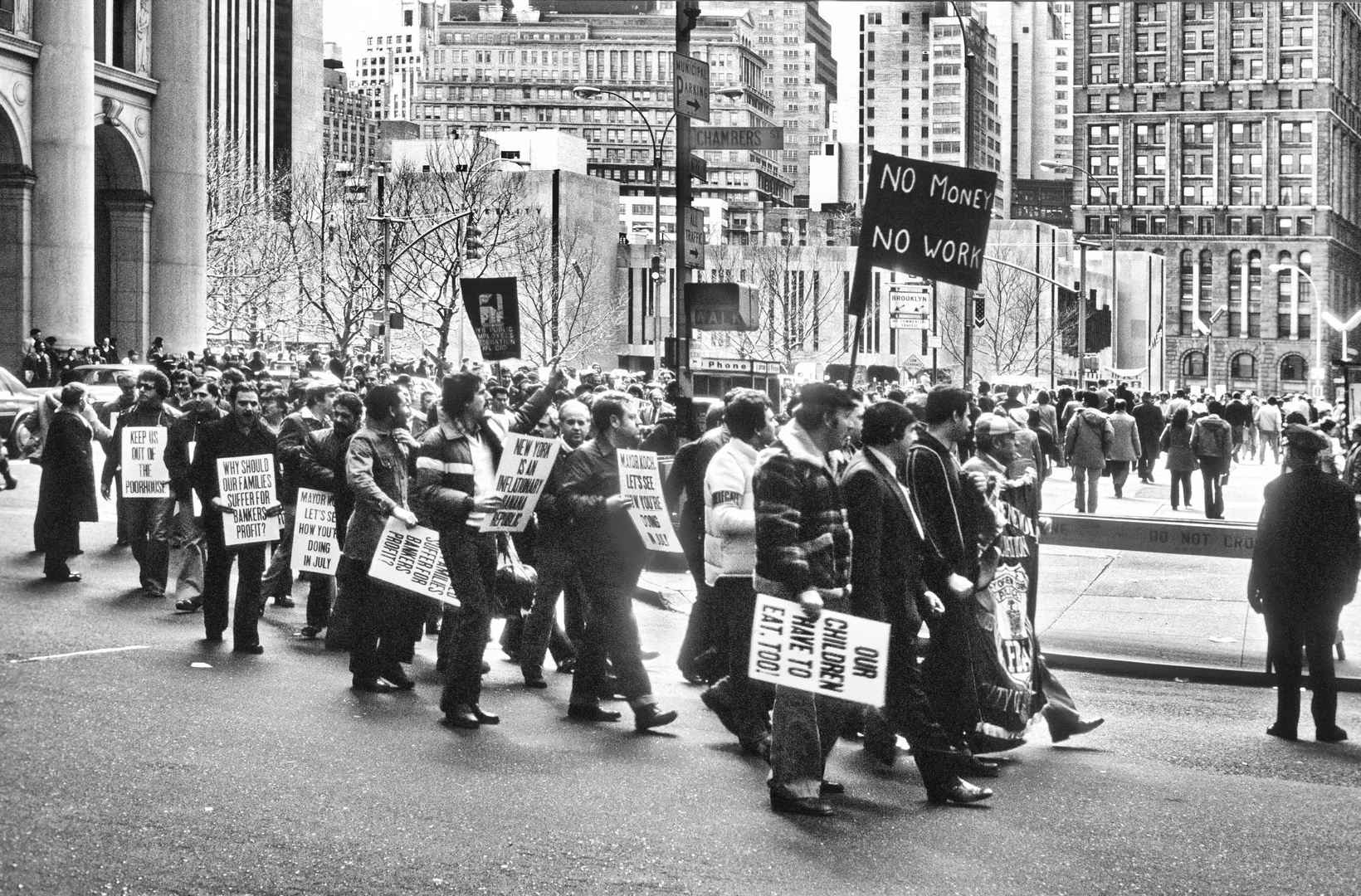 Streik in New York City