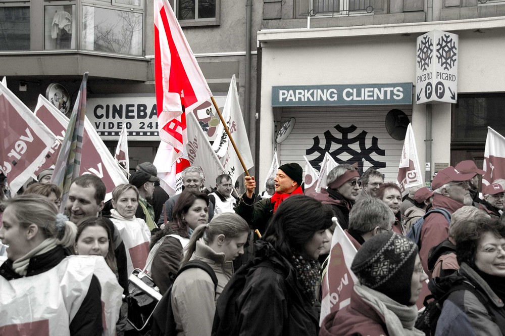 Streik in Straßburg