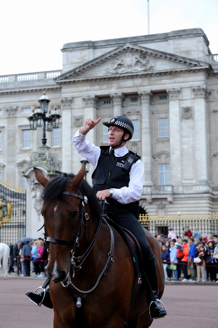 Strenge Polizei