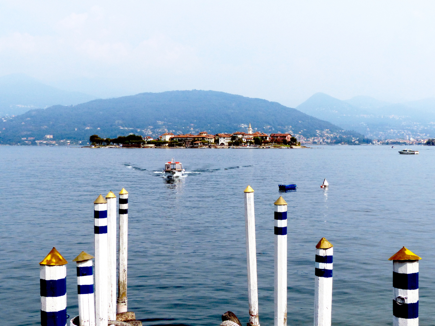 Stresa Besuch von der Insel Pecatori