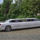 Stretch-Limousine Im Schloßhof Klaffenbach