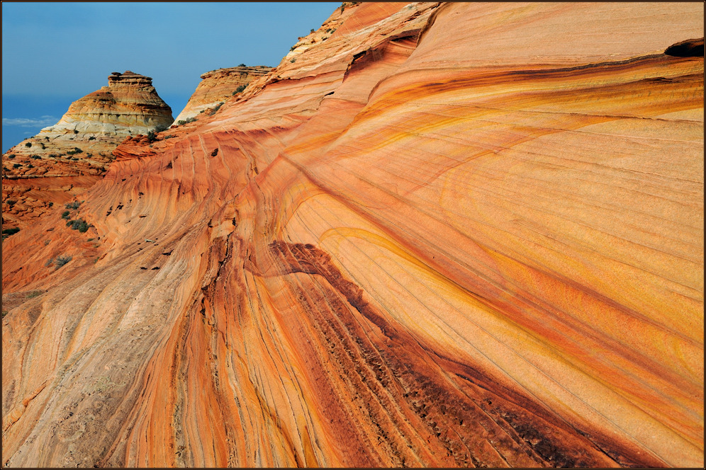 *striations of color and rock*