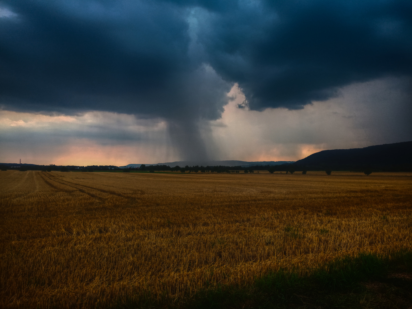 Strichweise Regen...