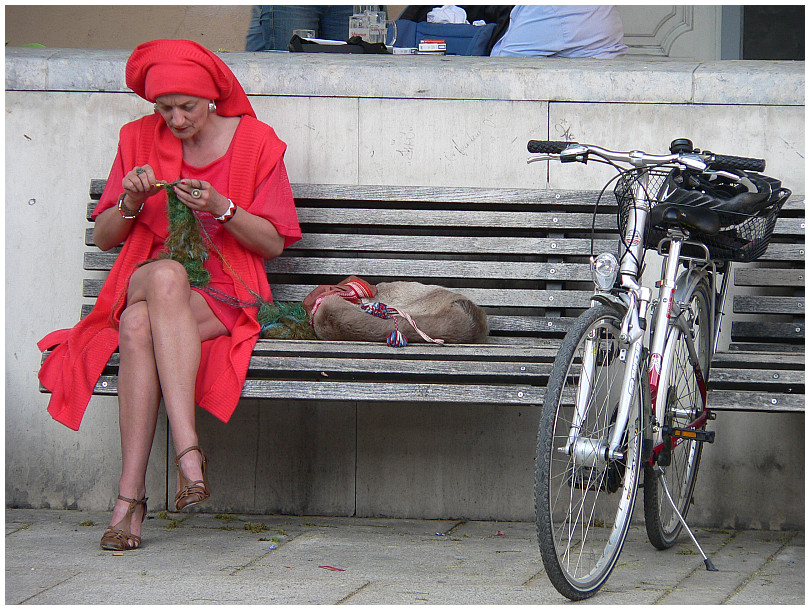 Strickliesl im Museumsquartier, Wien