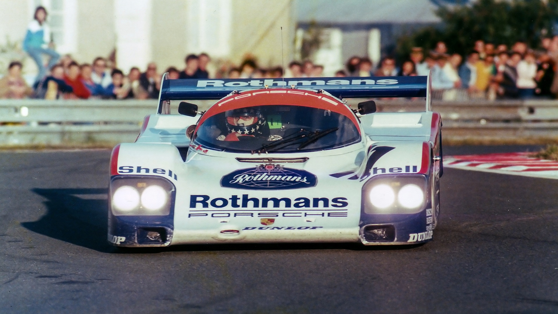 "Striezel" Stuck Le Mans 1985, Rothmans Porsche 962C