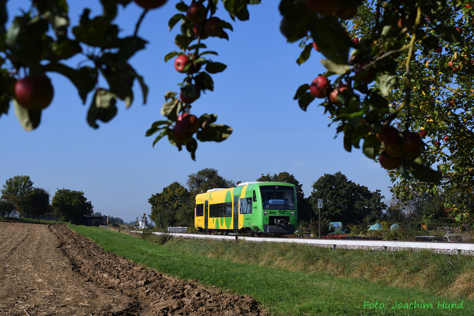 Strohgäubahn im Herbst