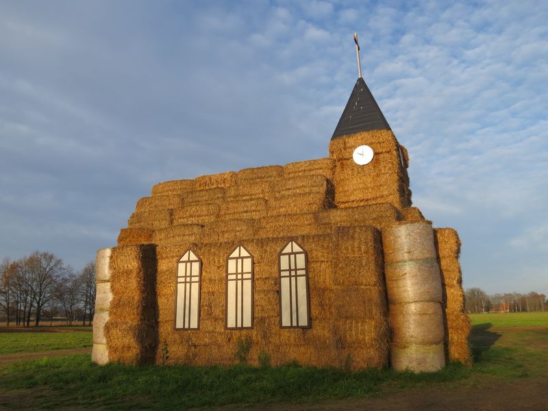 Strohkirche in Neu Kaliß