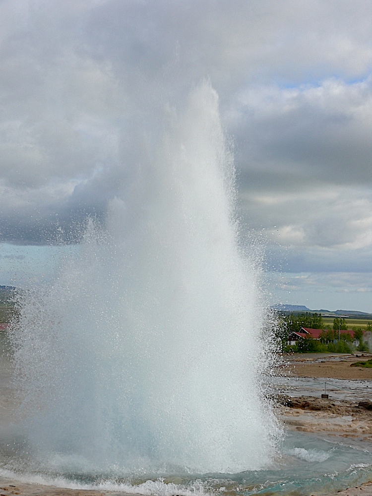 Strokkur - Ausbruch