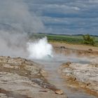 Strokkur (Beginn der Eruption)