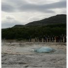 * Strokkur .... die Sekunde davor * . . . Iceand 07