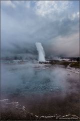 Strokkur eine andere Ansicht