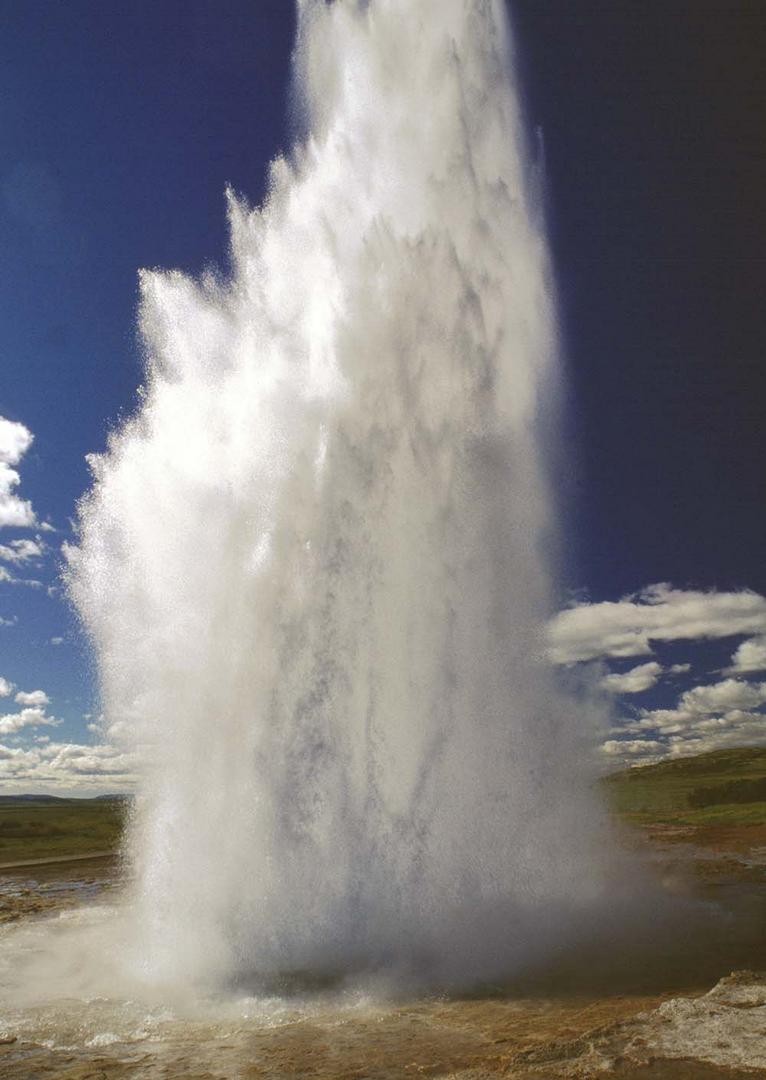 Strokkur-Eruption - Island