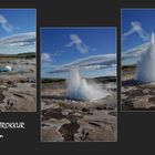 Strokkur in Aktion