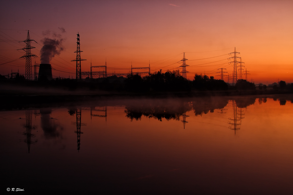 Strom am Kanal