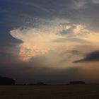 Strom Clouds At Sunset