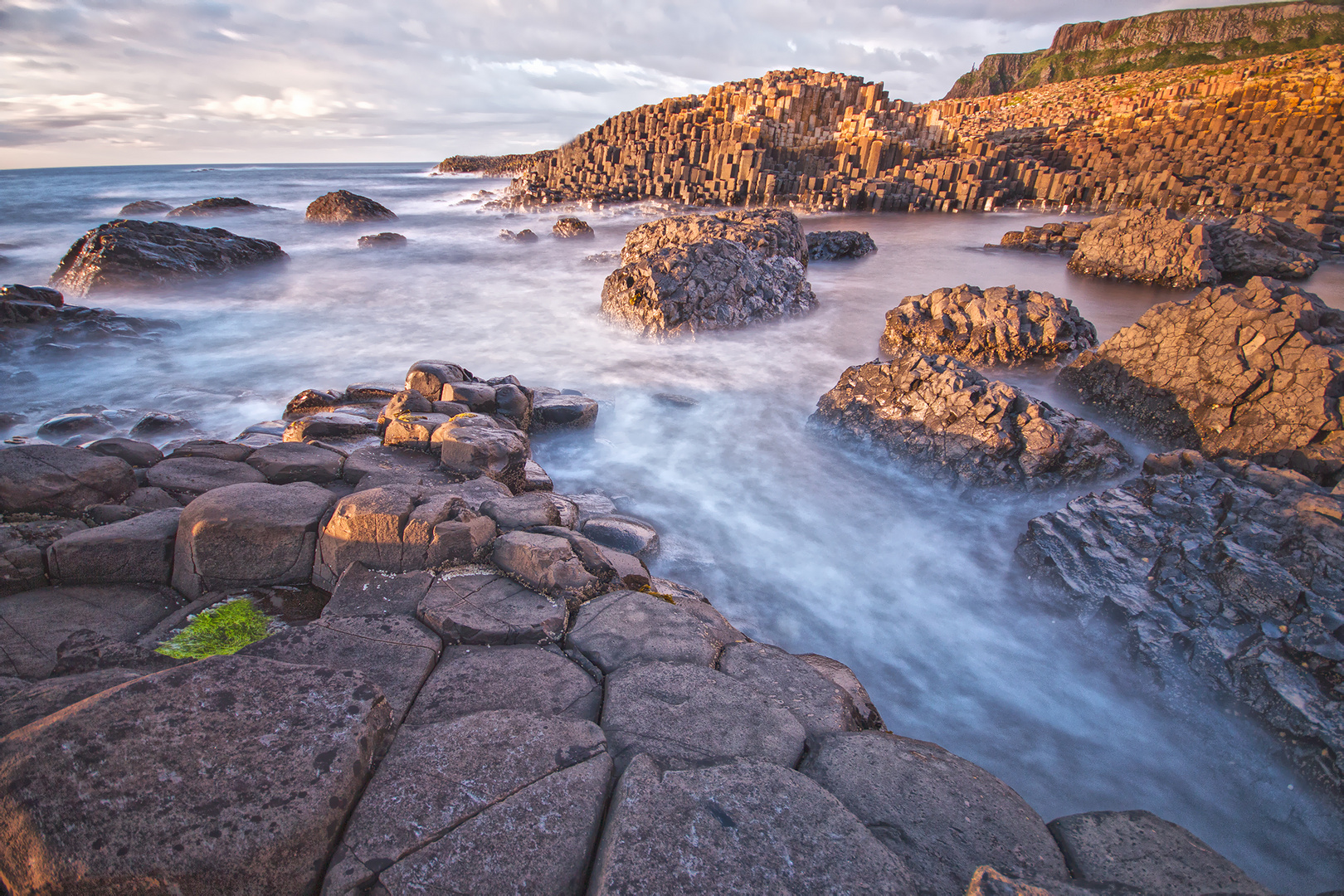 Strom des Lebens am Giants Causeway