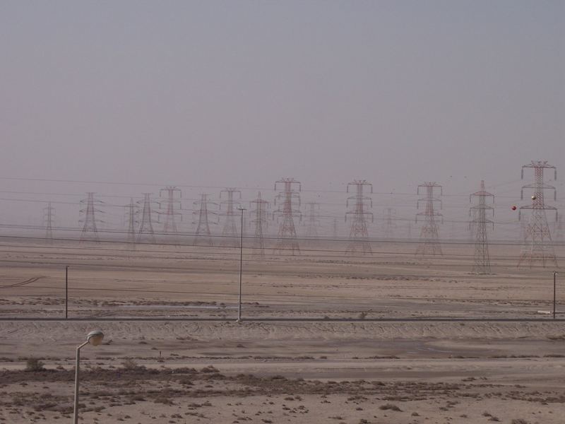 Strom in der Wüste