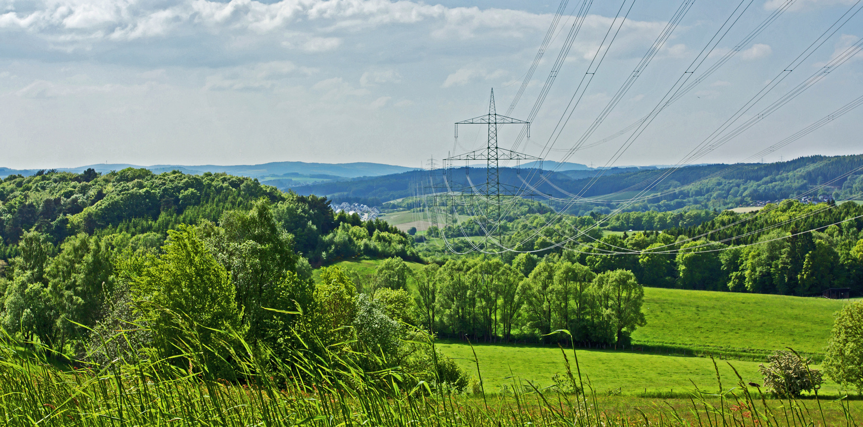 Strom Richtung Rhein
