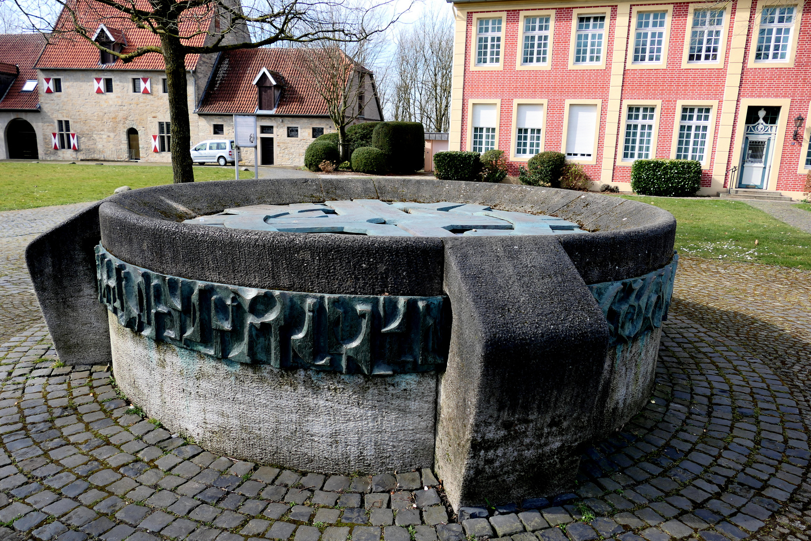 Stromberg-Oelde Burghof - Brunnen