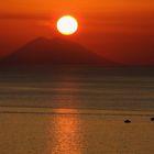 Stromboli al tramonto