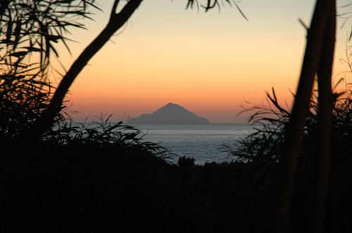 stromboli al tramonto Sicilia