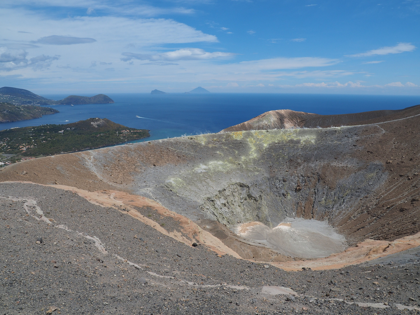 Stromboli in der Ferne