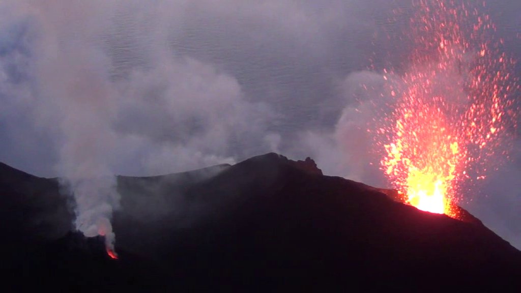 Stromboli Nebenkrater