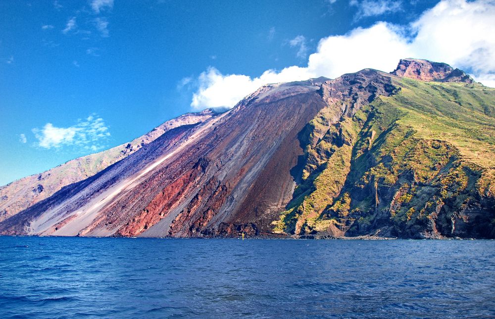 Stromboli Sciara del Fuoco Foto & Bild landschaft