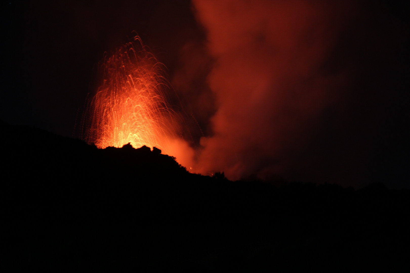 stromboli-Vulkanausbruch