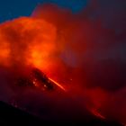Strombolianischer Ausbruch des neuen Südostkraters am Monte Etna, 15 Juni 2014