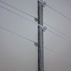 Stromleitung im Winter