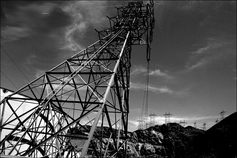 Strommast Hoover Damm