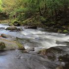 Stromschnelle im Bodetal