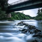 Stromschnellen der Lippe in Dorsten (NRW)