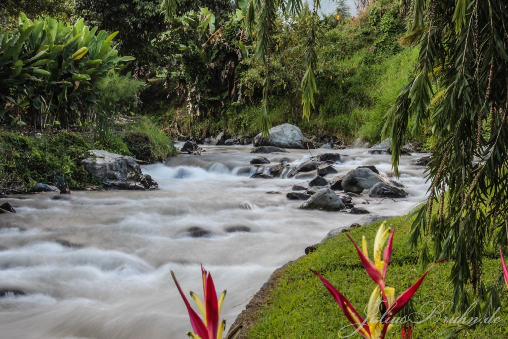 Stromschnellen in Payatanga, Ecuador