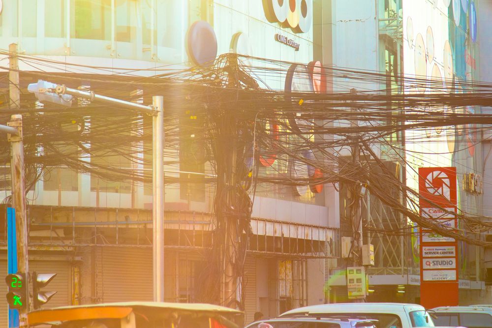 Stromversorgung in Phnom Penh