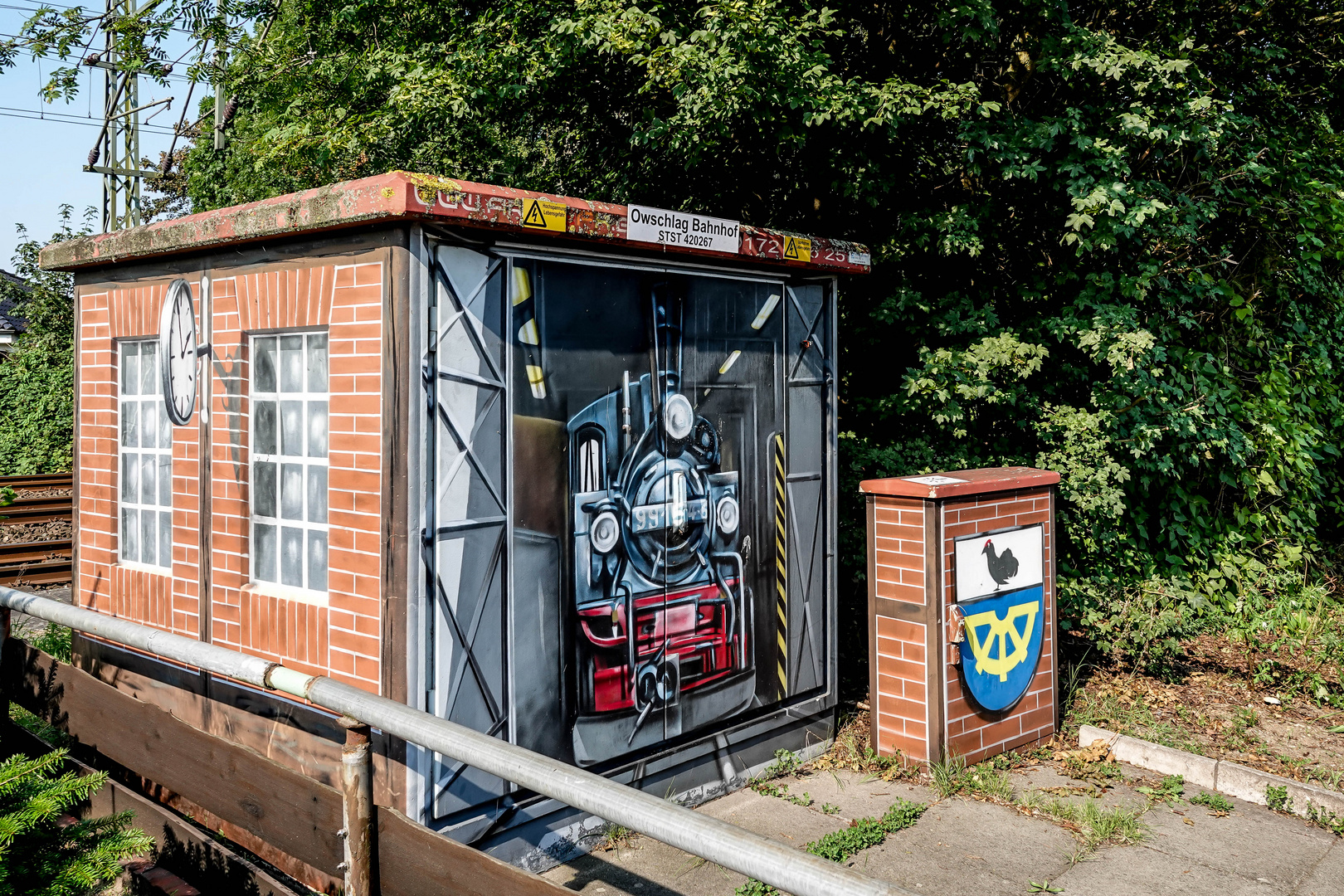 Stromverteilerkasten (115 und 116) Foto &amp; Bild streetart