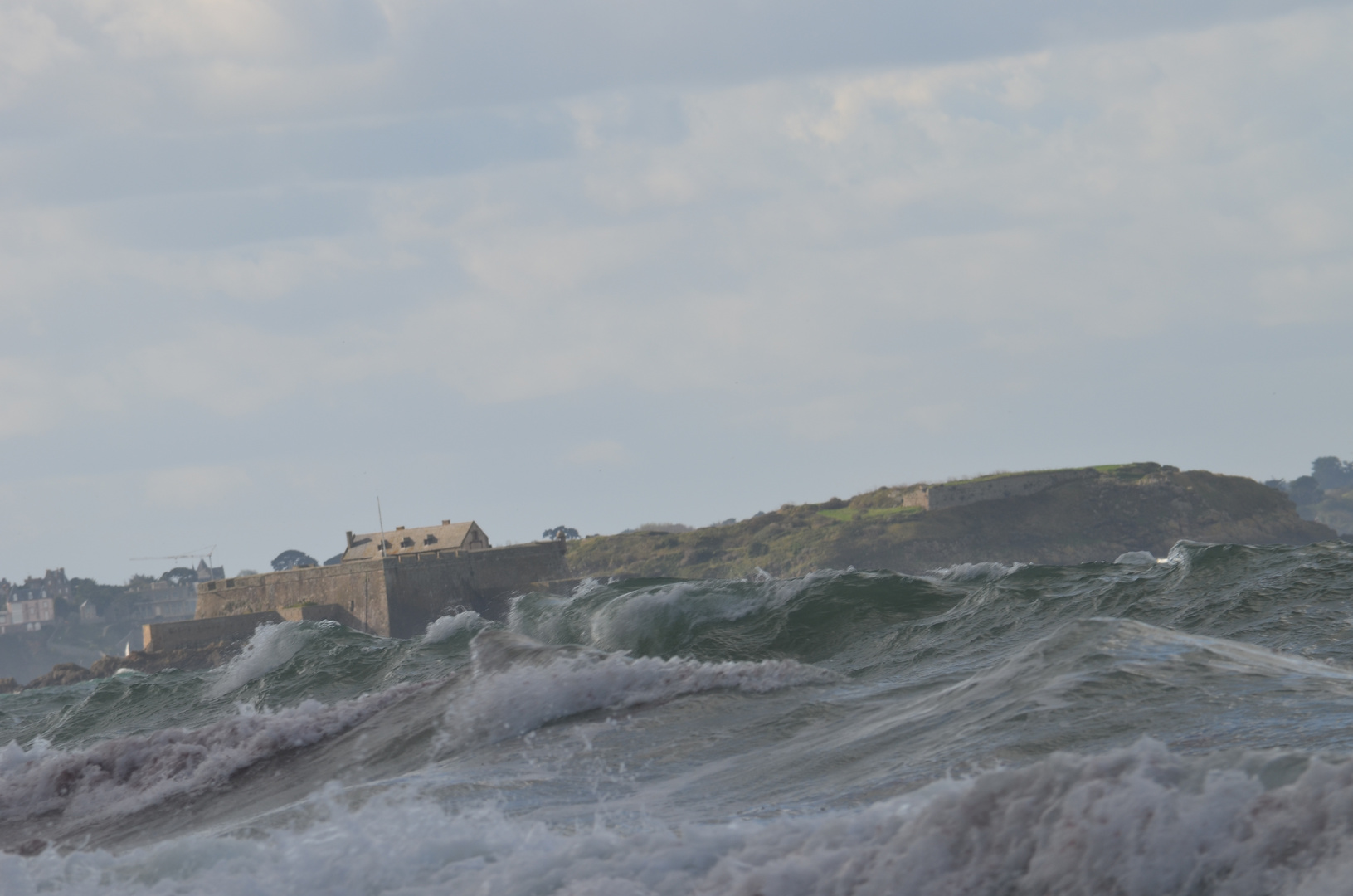 Strong Storm over Saint Malo