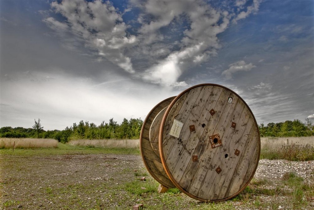 Stroom kabels haspel , stroom haspel , HDR , Winterswijk