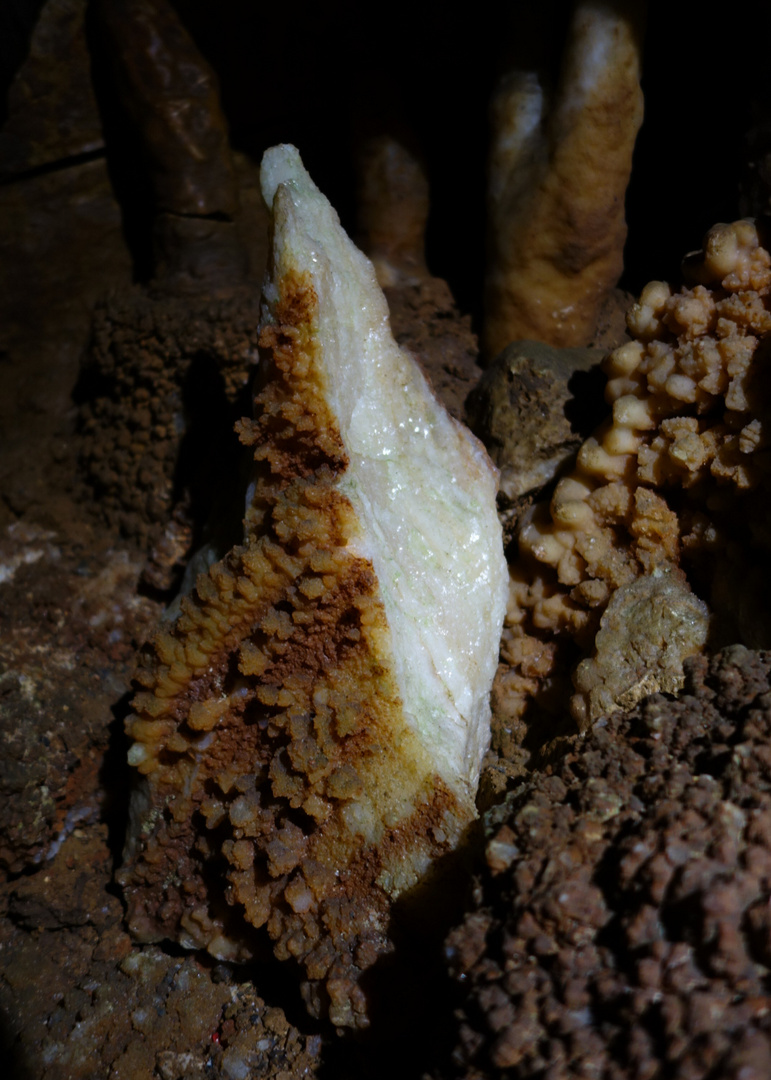 Stropfsteinformation in der Binghöhle
