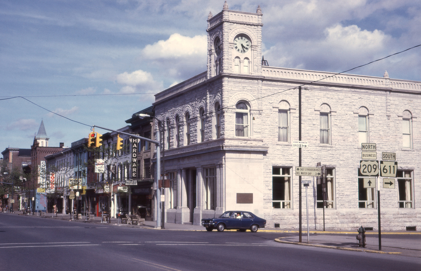 Stroudsburg Pennsylvania  Nationalbank 1970