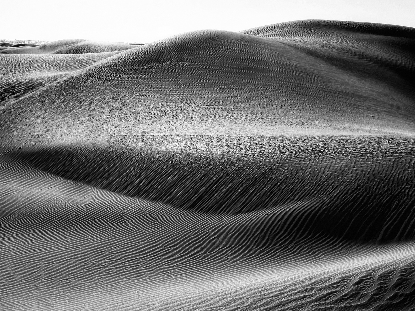 Struckturen im Sand